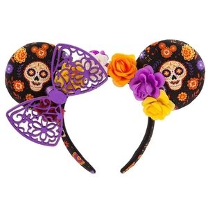 Disney Park ears Dia de la Muerte headband